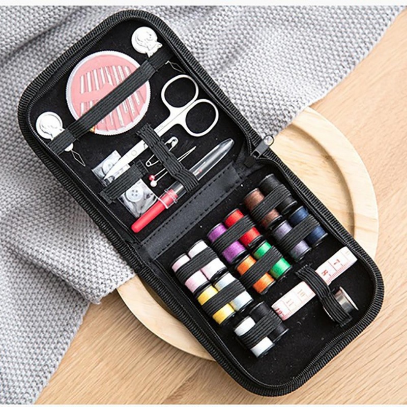 Textile Sewing Kit - Portable 10Pcs/set Sewing Kit Mini Travel