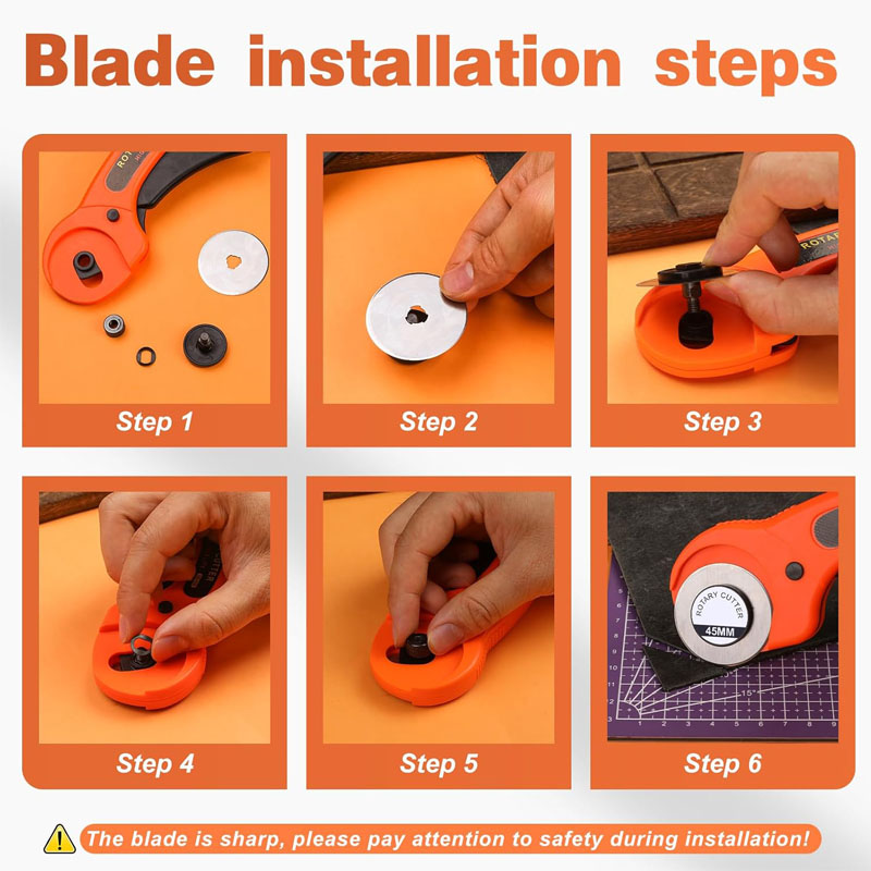Fabric Rotary Cutter 45mm Blad - Rotary Cutter Fabric 评论和价格