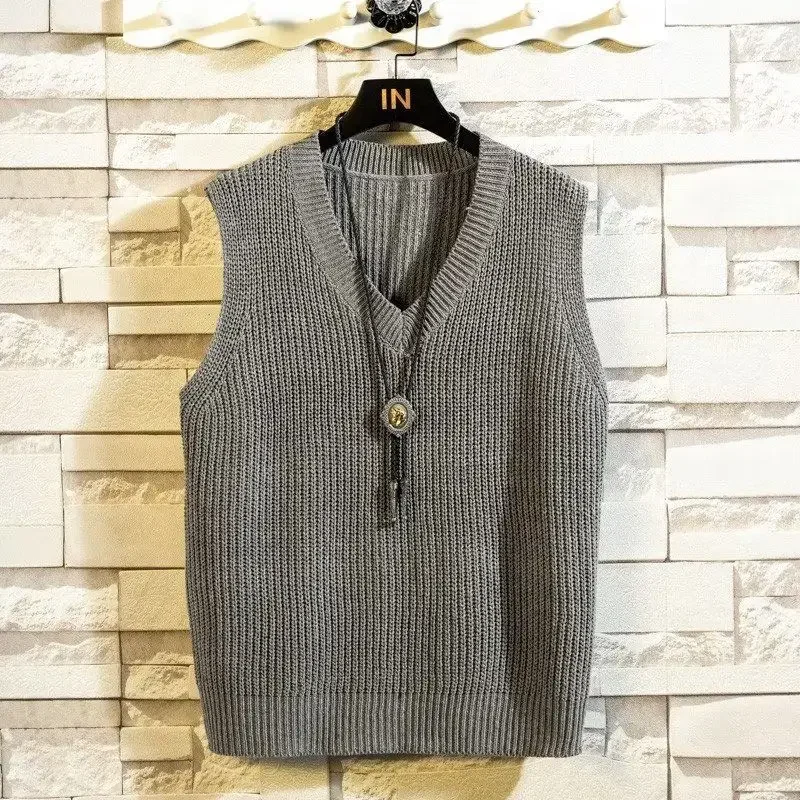 Men's Clothing V Neck Plain Ve - Sewing Vest 评论和价格