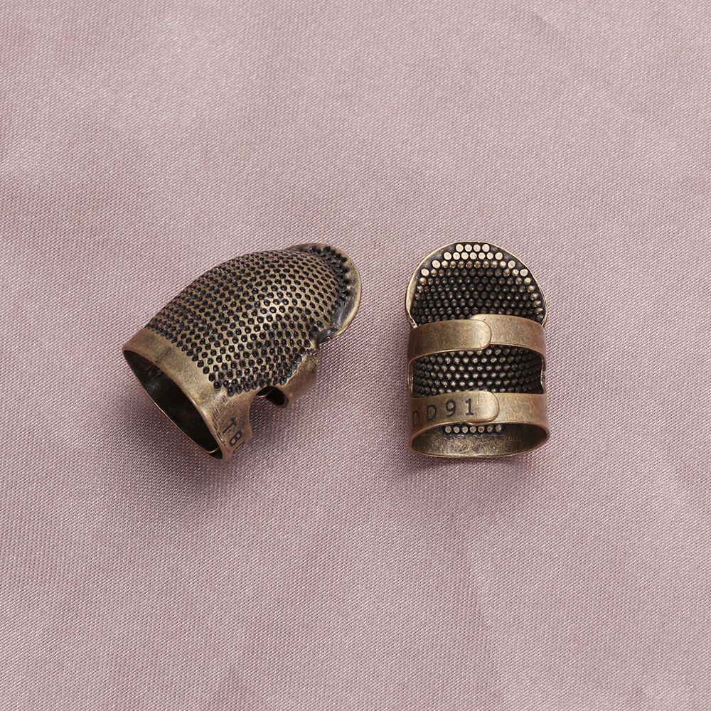 Sewing Accessories Vintage Gol - Sewing Thimble Metal 评论和价格