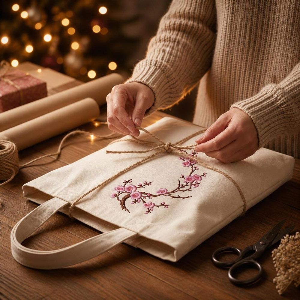 DIY Cherry Blossom Iron On Pat - Sewing Repair 评论和价格