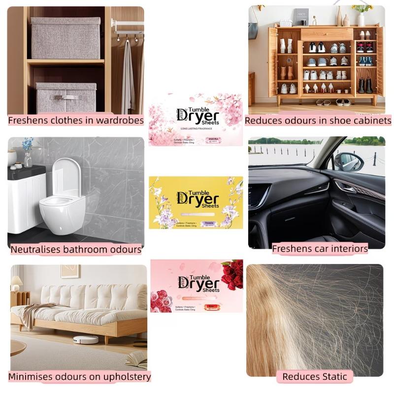 Scented Laundry Dryer Sheets 4 - Fabric Softener Sheet 评论和价格