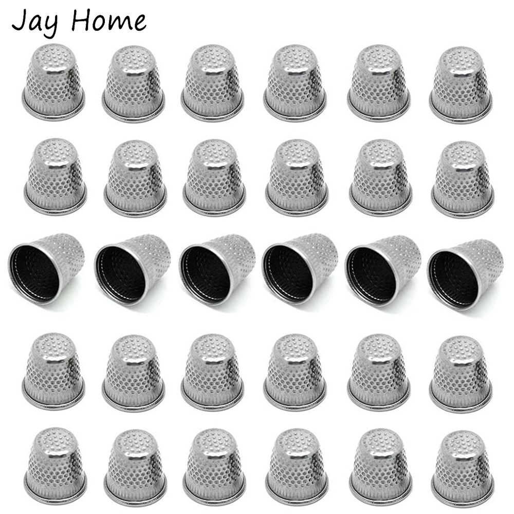 5/10Pcs Silver Sewing Thimbles - Sewing Thimble Metal 评论和价格