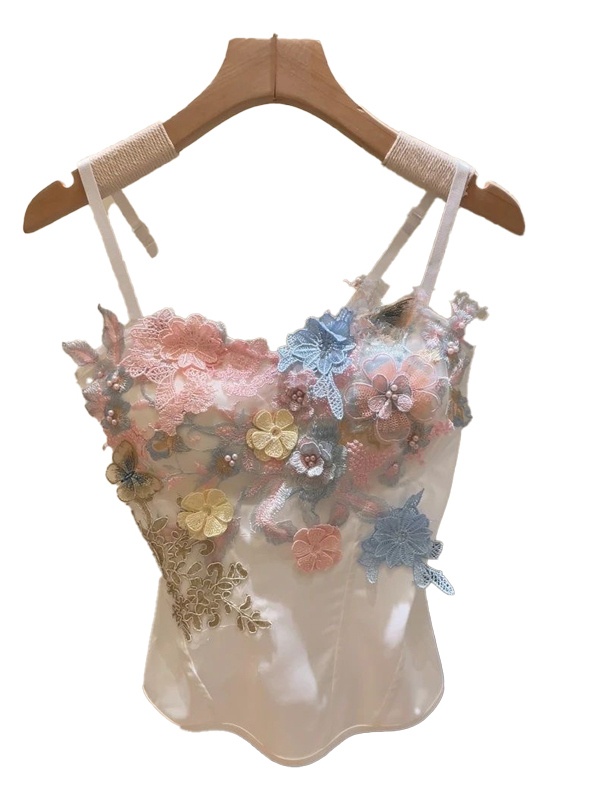 Pure Desire Embroidered Satin  - Sewing Vest 评论和价格