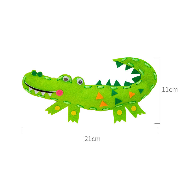 Cartoon Animal Sewing Craft Ki - Textile Sewing Kit 评论和价格