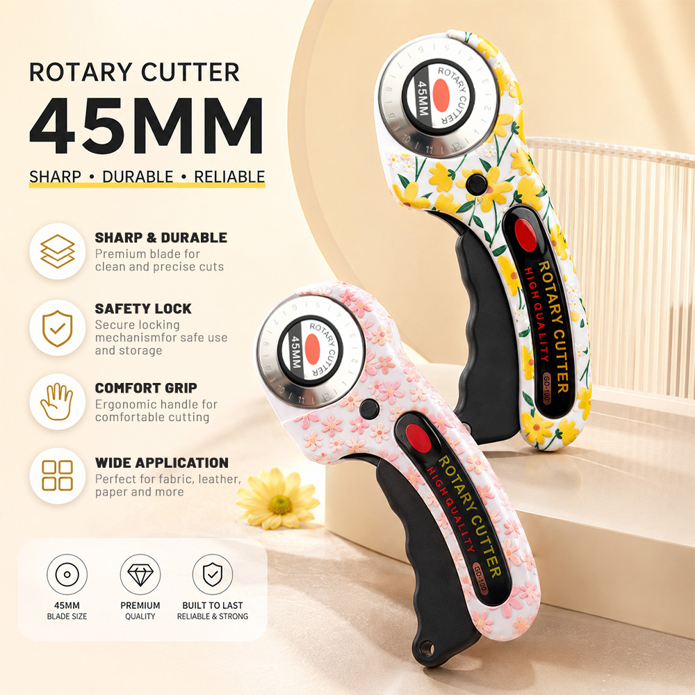 Rotary Cutter 45mm Card Paper  - Rotary Cutter Fabric 评论和价格