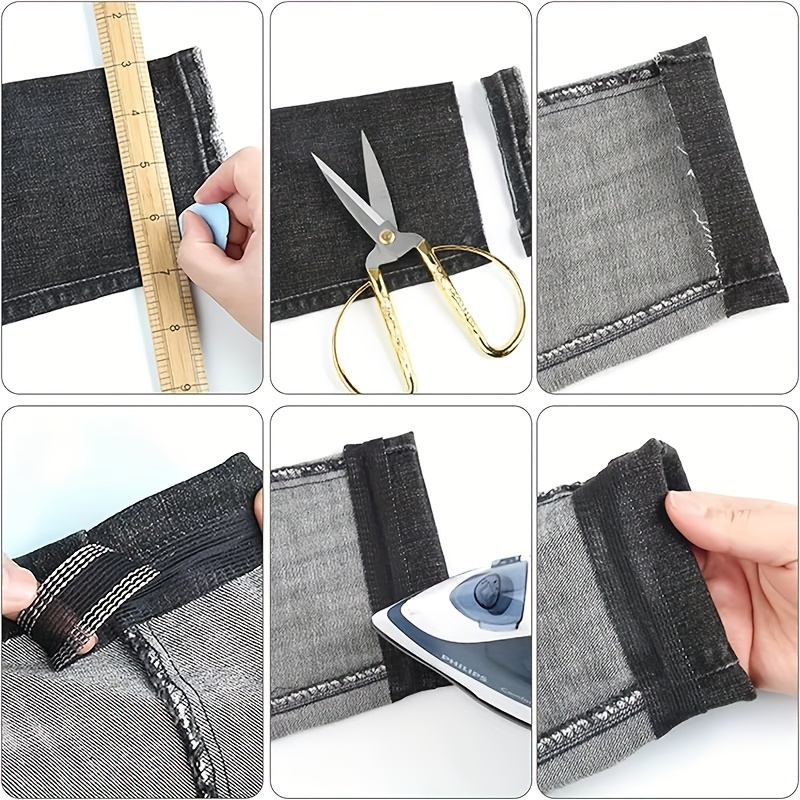 2pcs/pack 1m Self-Adhesive Pan - Sewing Repair 评论和价格