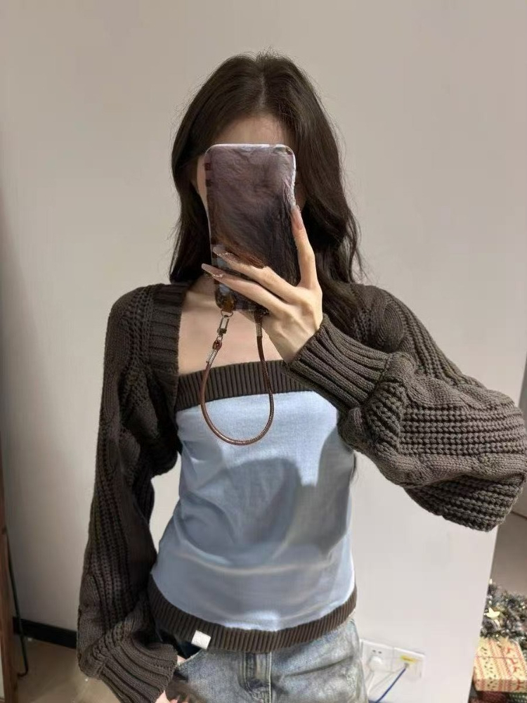 Y2k Aesthetic Two Pieces Set K - Sewing Vest 评论和价格