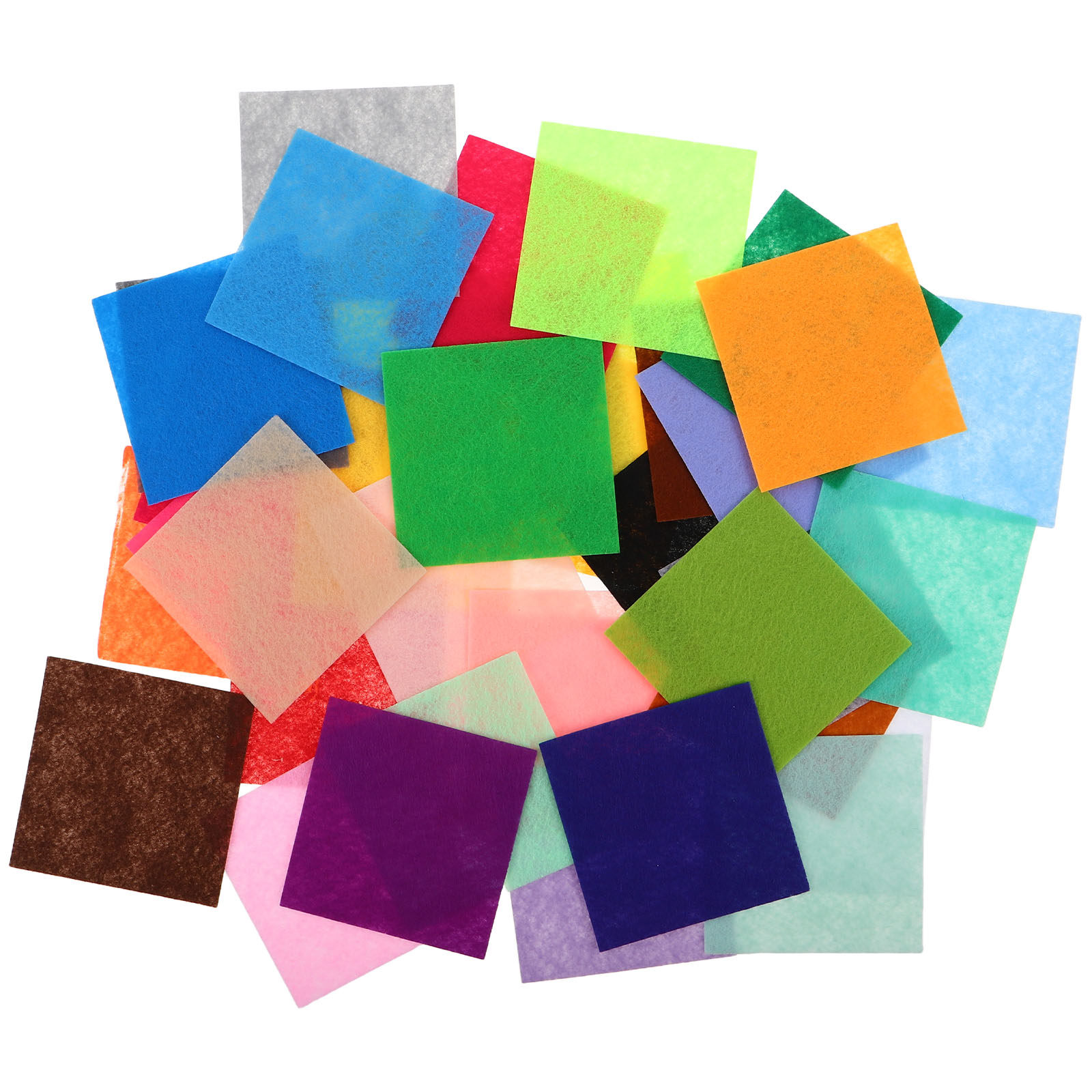 120Pcs Craft Felt Squares 10x1 - Sewing Textile Art 评论和价格