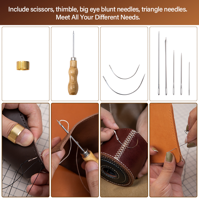 WUTA Leather Repair Kit Shoe S - Textile Sewing Kit 评论和价格