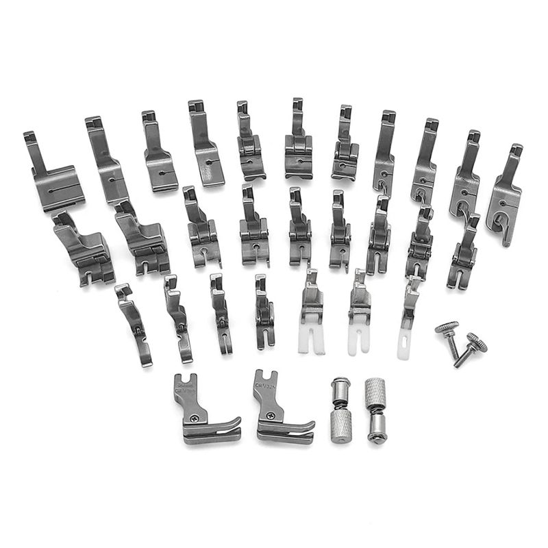 A84E-31 PCS Presser Foot Set 2 - Textile Sewing Kit 评论和价格