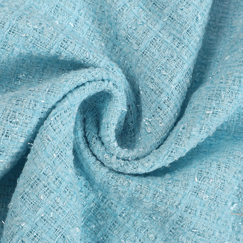 Plain Chenille Woven Tweed Fab - Sewing Tweed Fabric 评论和价格