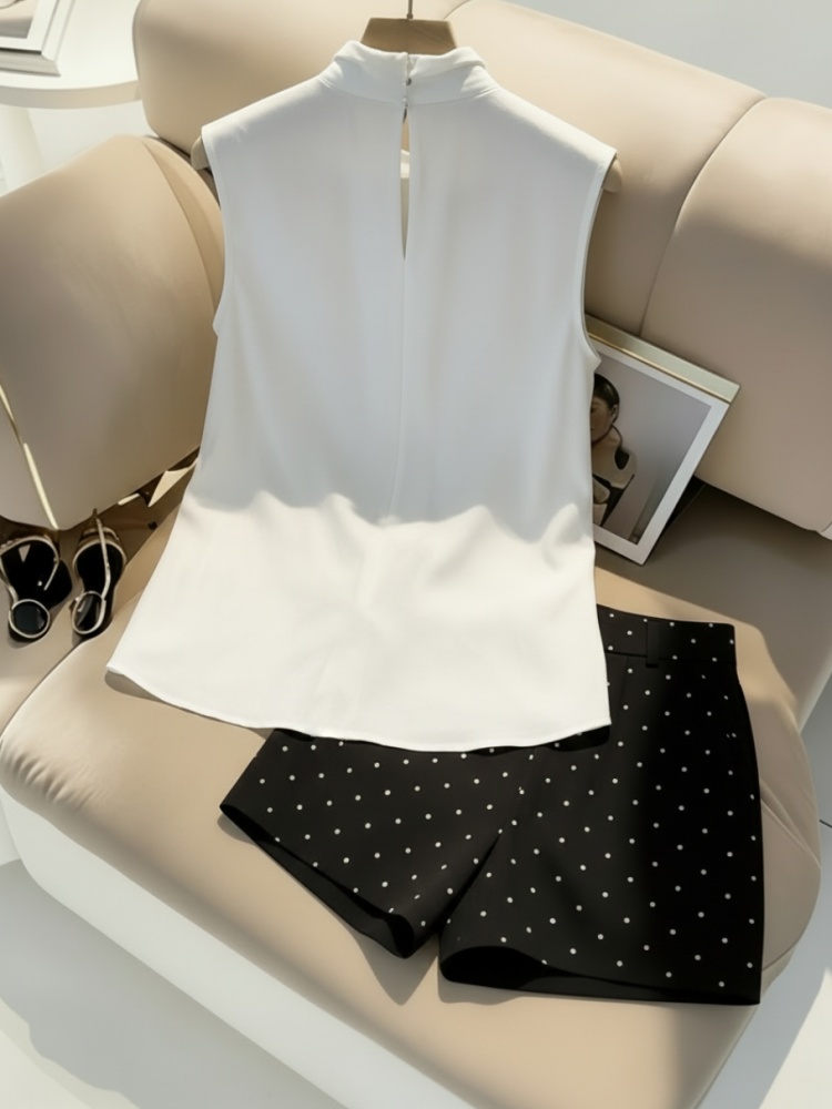 Old Money Tailored Shorts & Ve - Sewing Vest 评论和价格